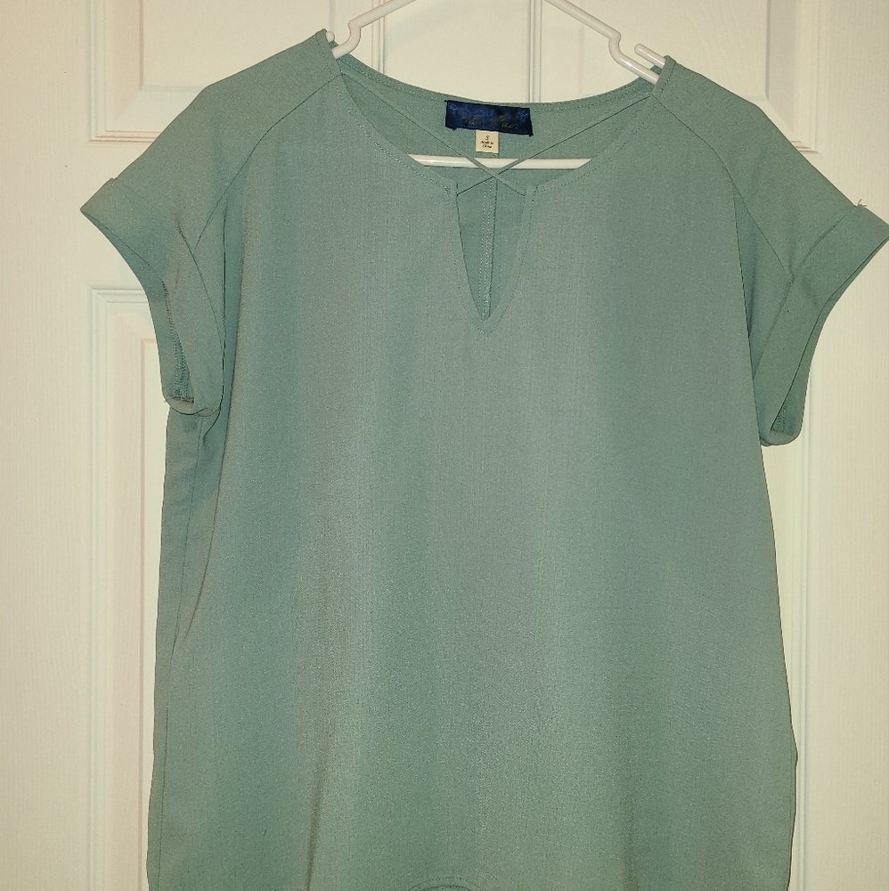 Blue Pair top